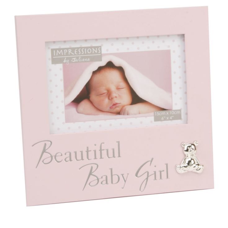 Beautiful Baby Girl Photo Frame- 6" x 4"