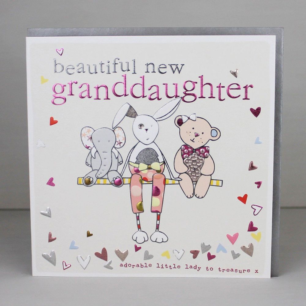 New Granddaughter Card
