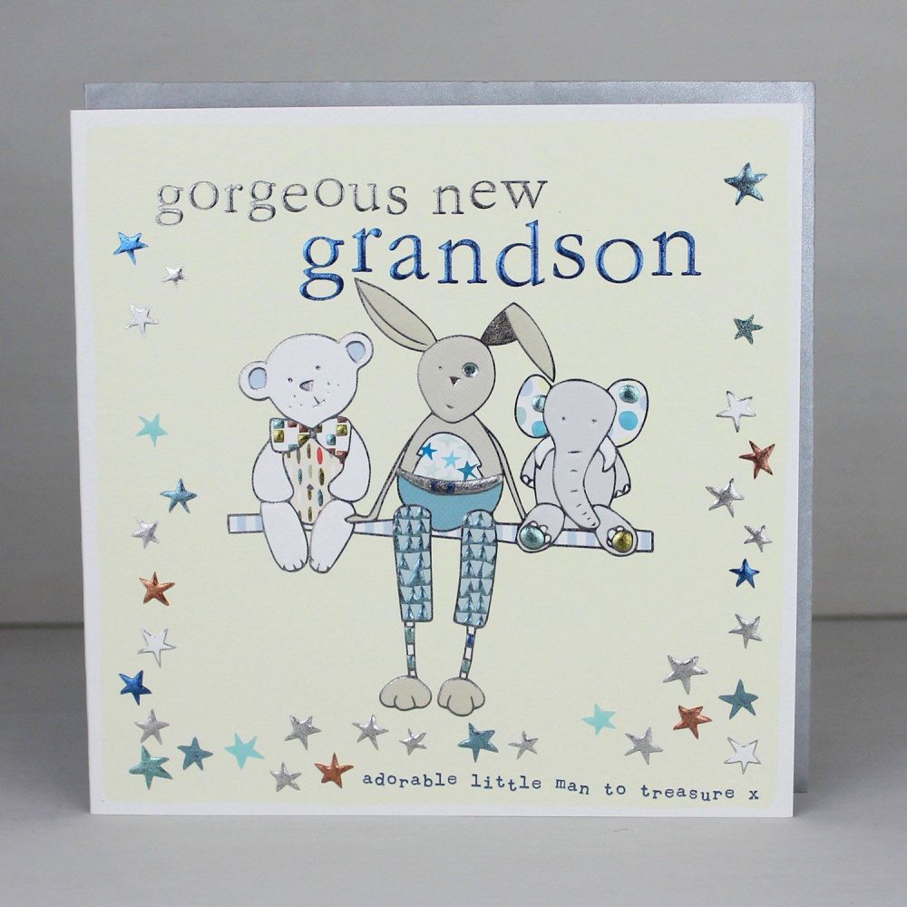 New Grandson Card