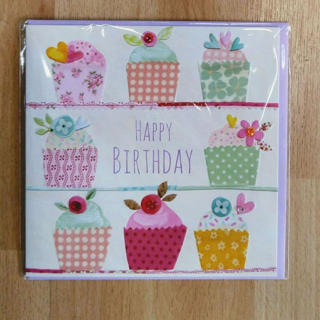 Birthday Card- Cupcakes