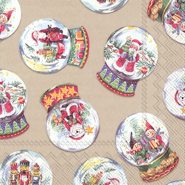 Snow Globe Napkins