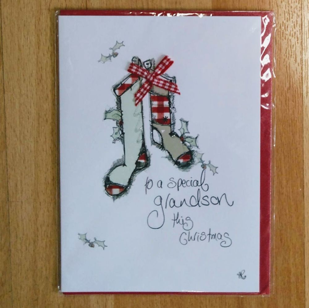 Grandson Christmas Card*