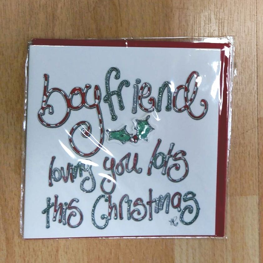 Boyfriend Christmas Card