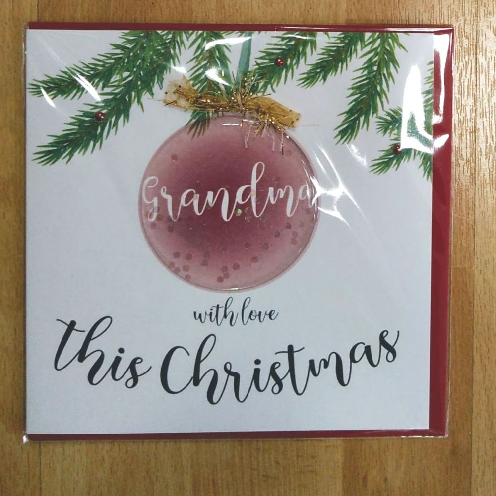 Grandma Christmas Card (large)