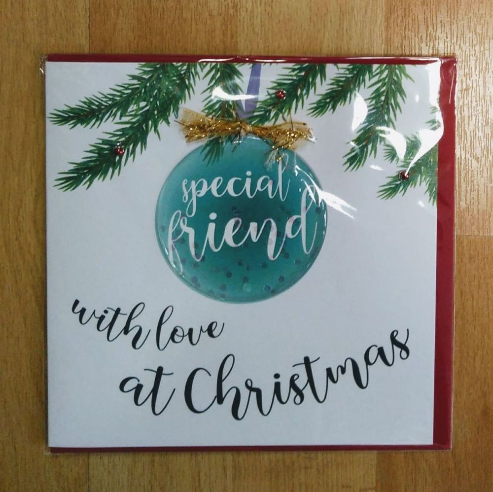 Special Friend Christmas Card (Large)