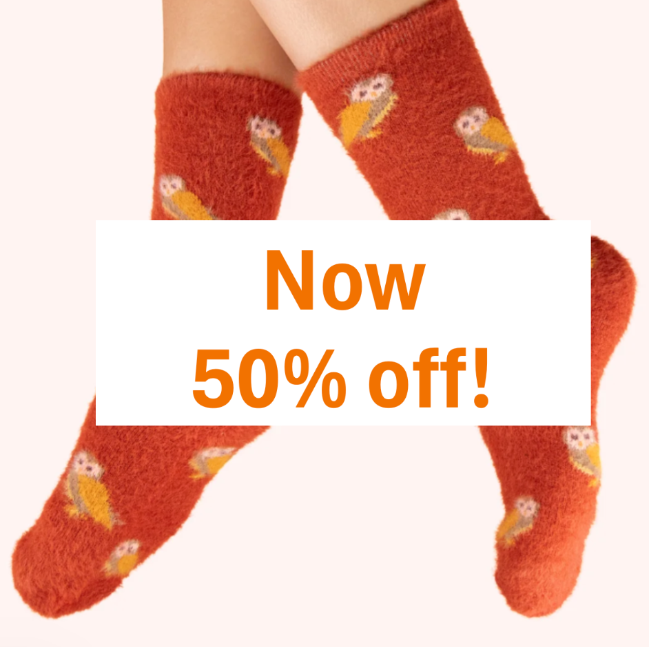 Patterned Socks (Ankle,Long,Trainer etc) &Slippers