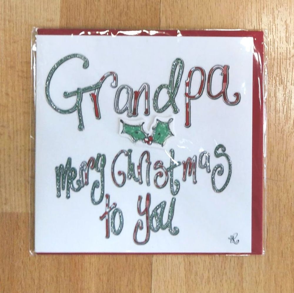 Grandpa Christmas Card*