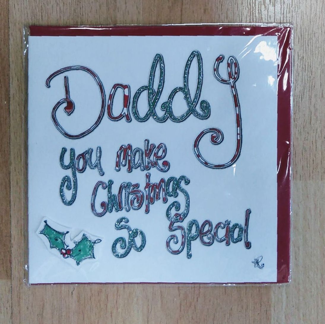 Daddy Christmas Card*