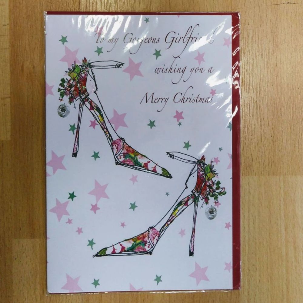 Girlfriend Christmas Card (Large)*