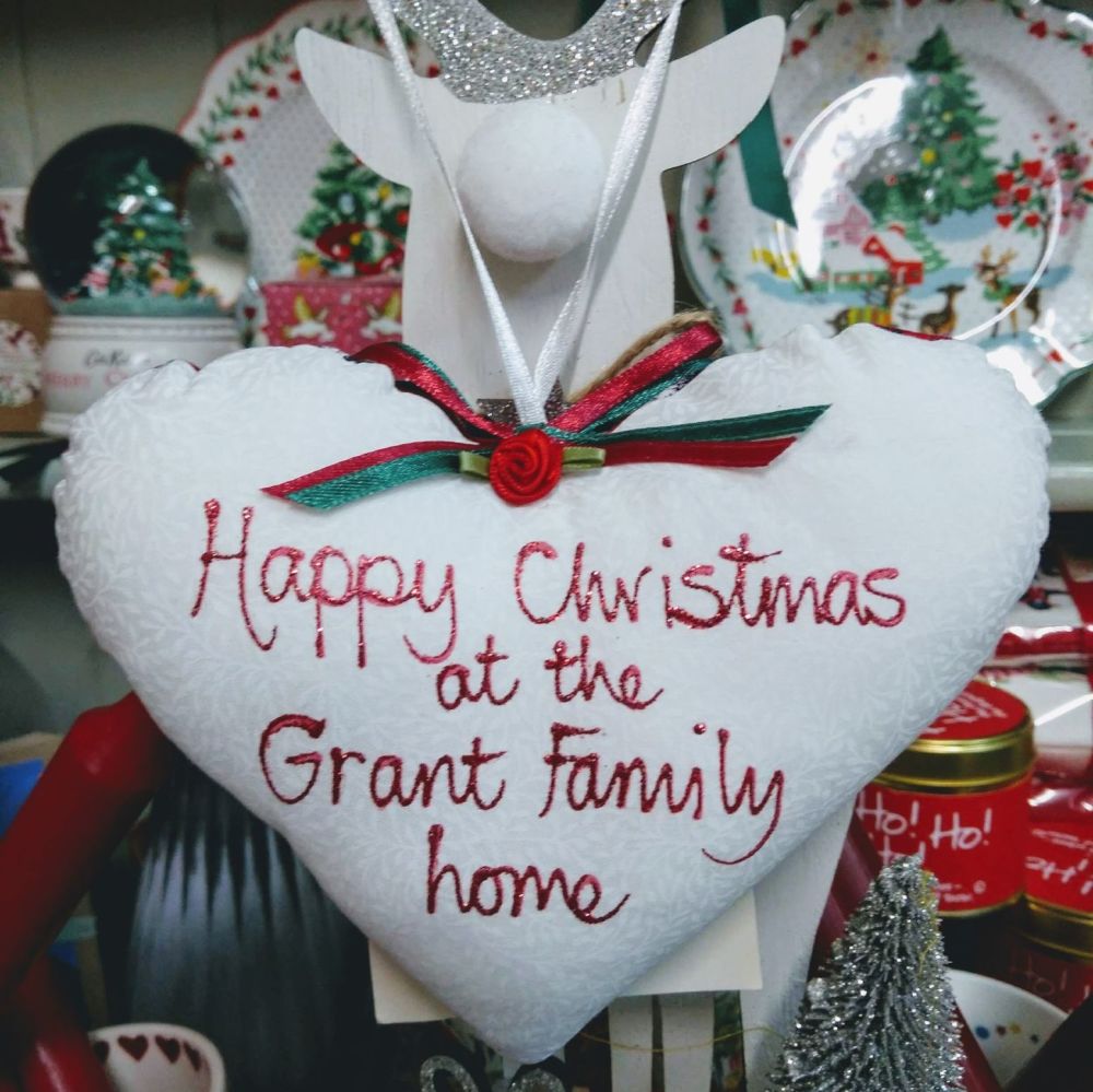 Christmas Heart- Grant Family