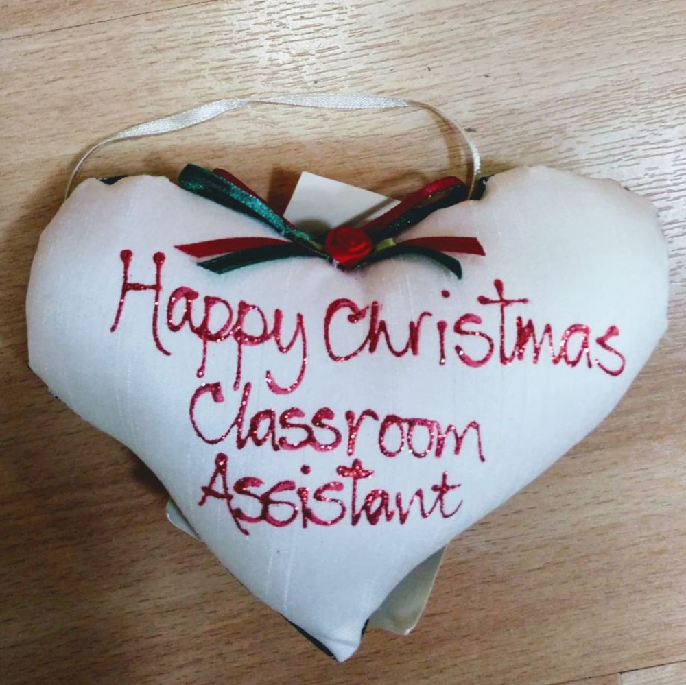 Christmas Heart- Classroom Assistant