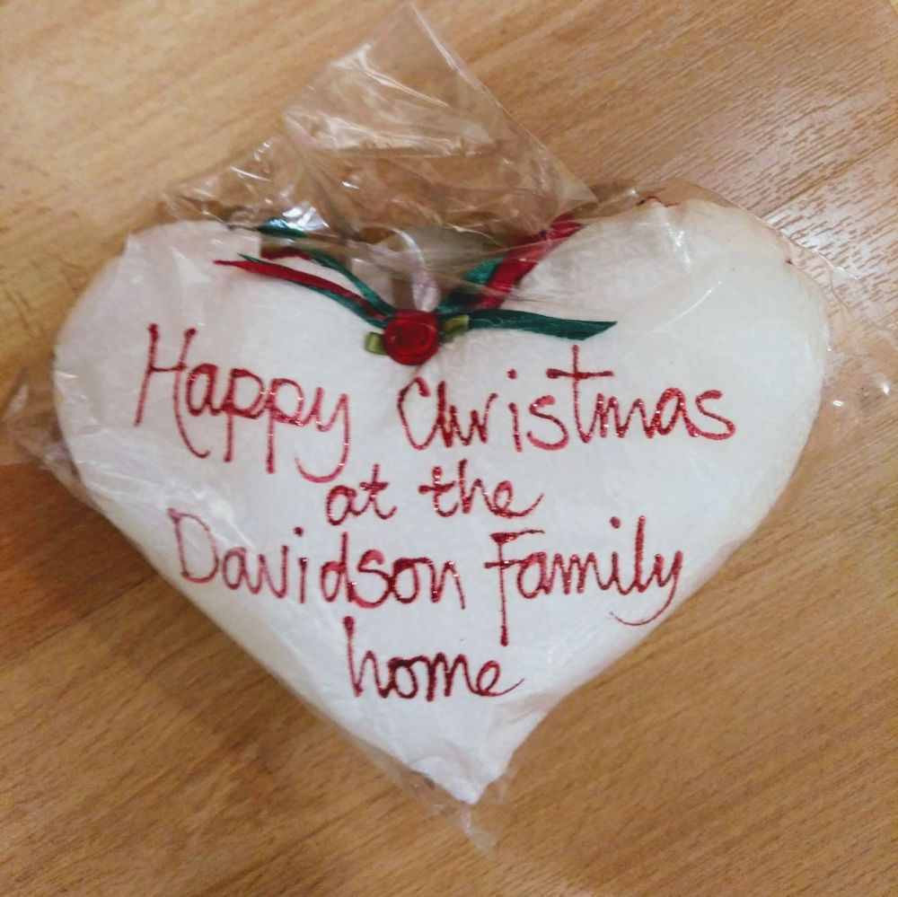 Christmas Heart- Davidson Family