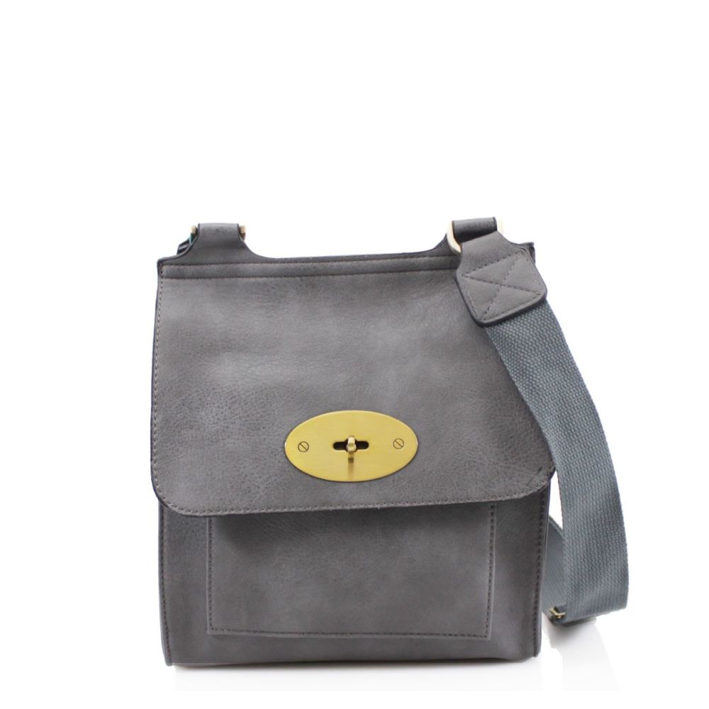 Cross Body Bag (Smaller size)- Dark Grey