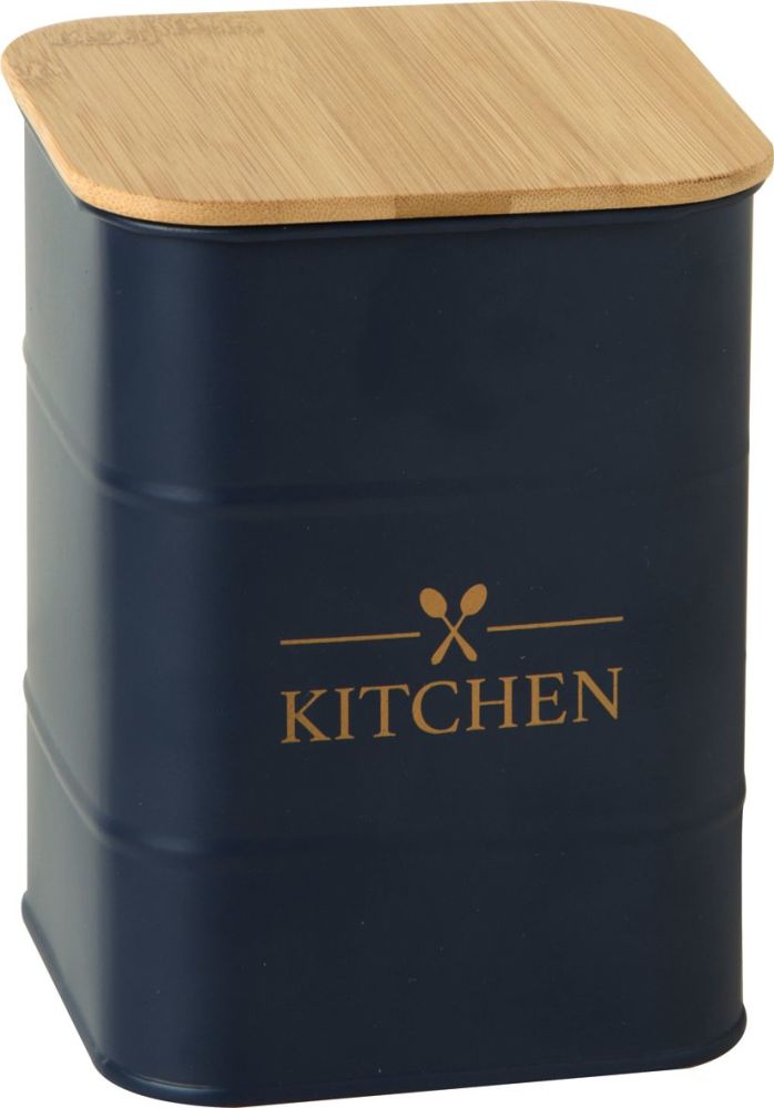 Kitchen Caddy with Bamboo Lid