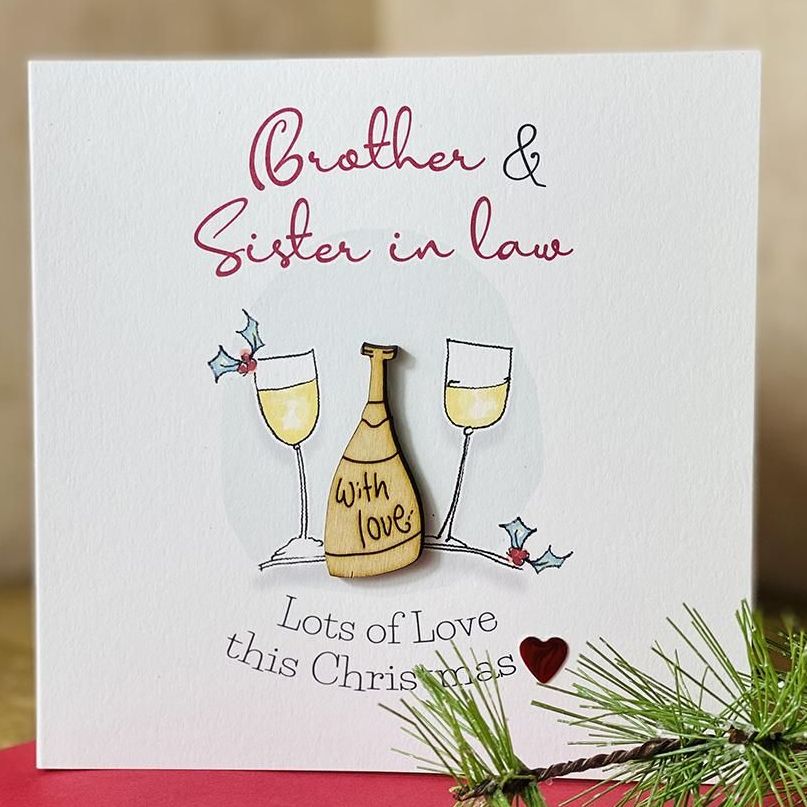 Brother and Sister-in-law Christmas Card