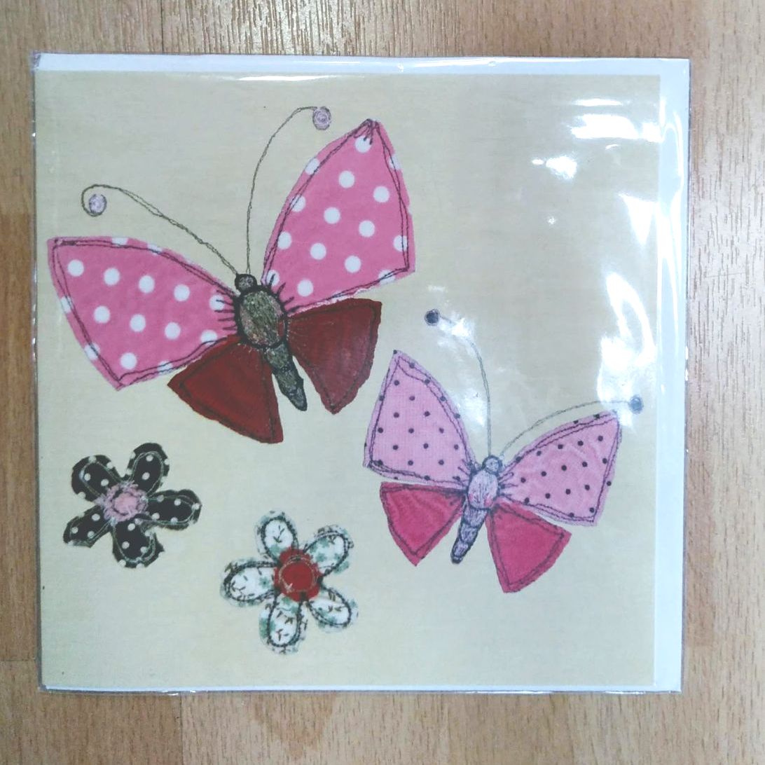 Blank Card- Butterflies