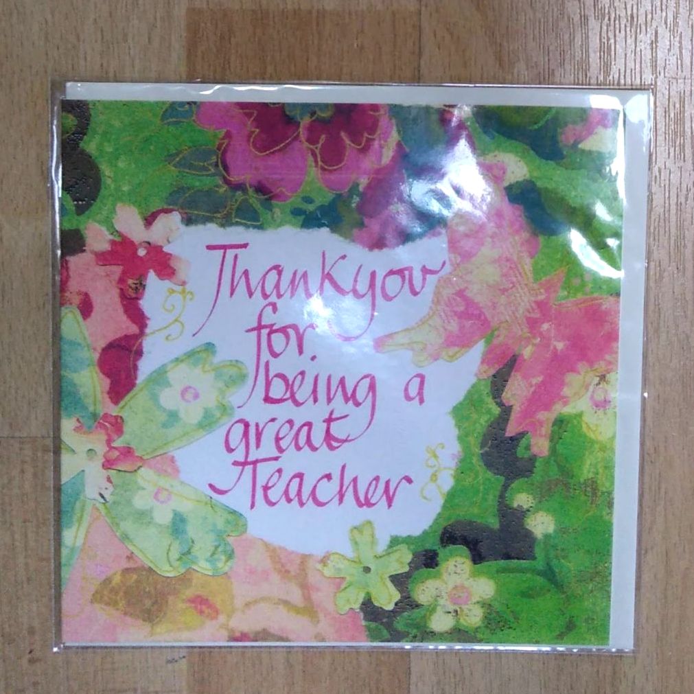 Thank-You Card- Teacher