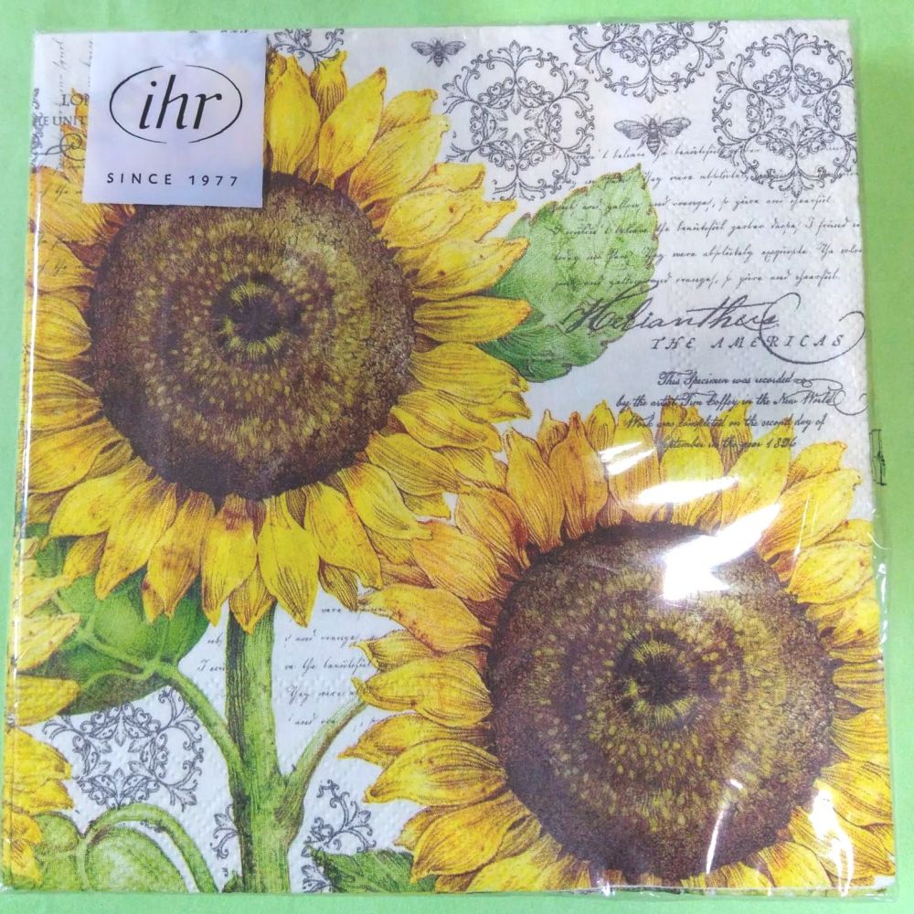 Big Sunflower Napkins