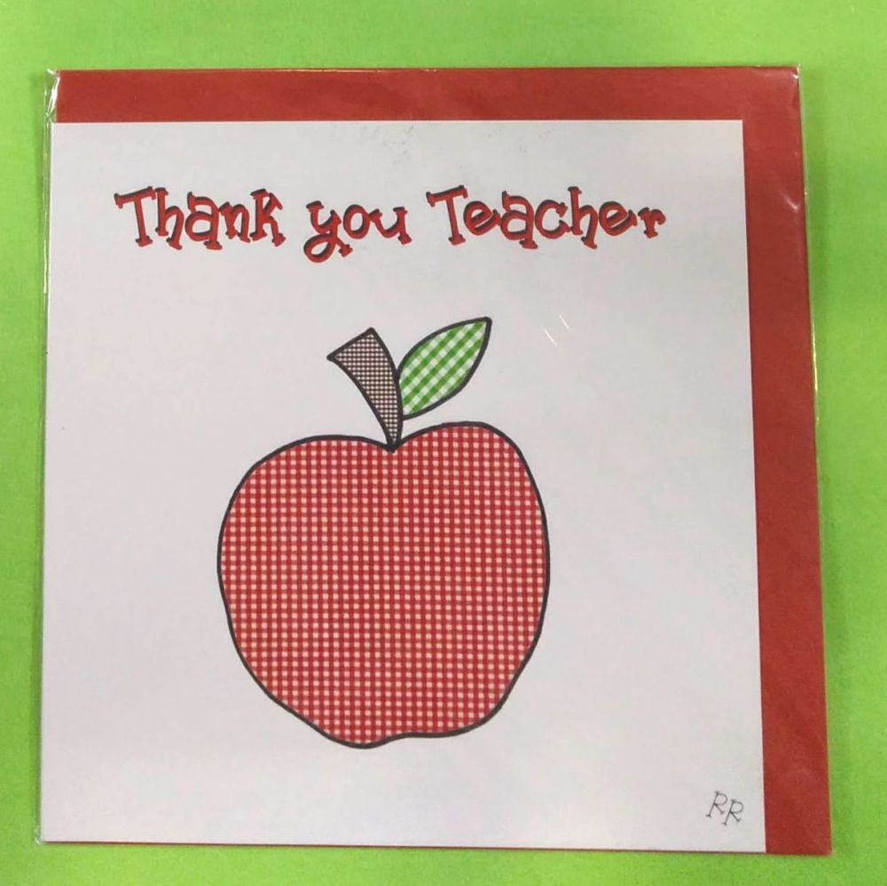 Thank-you Teacher Card