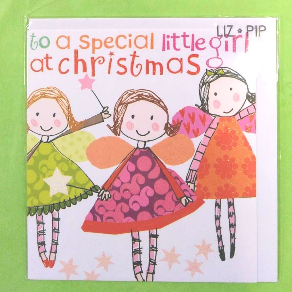 Christmas Card- Little Girl
