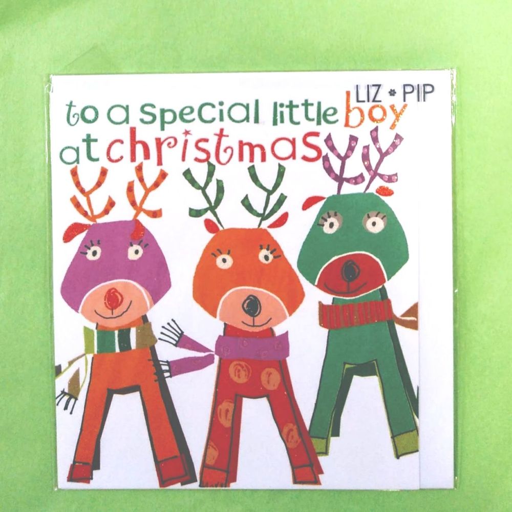 Christmas Card- Little Boy