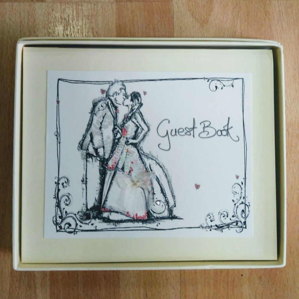 Guest Book- Bride and Groom