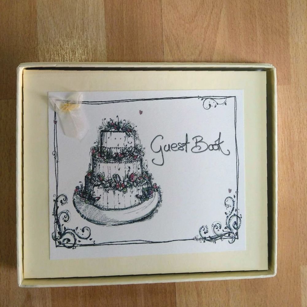 Guest Book- Cake