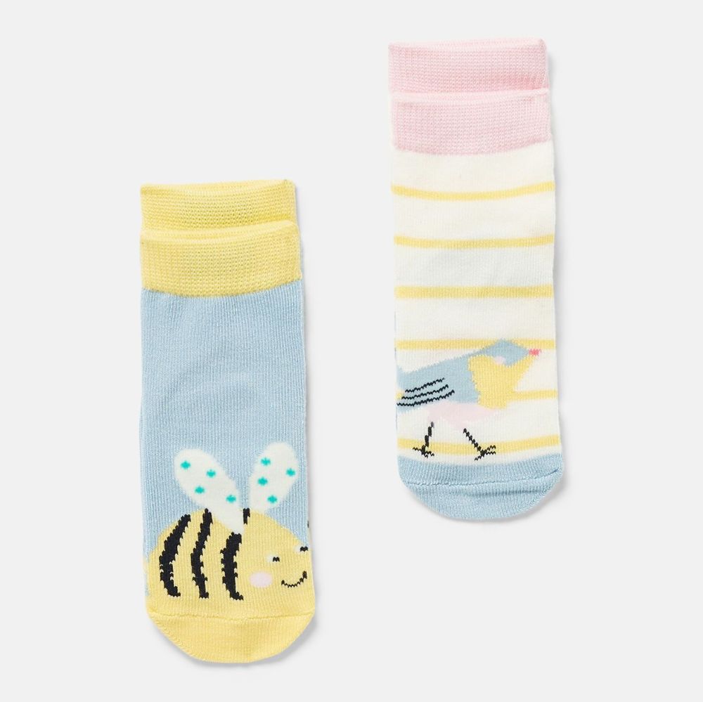 Neat Feet Character Socks- Bird and Bee