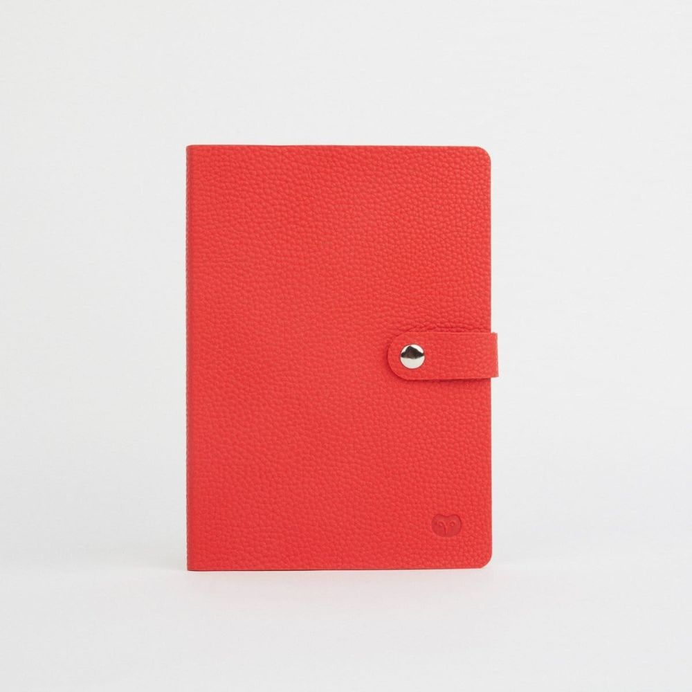 A5 Nicobar Notebook- Red