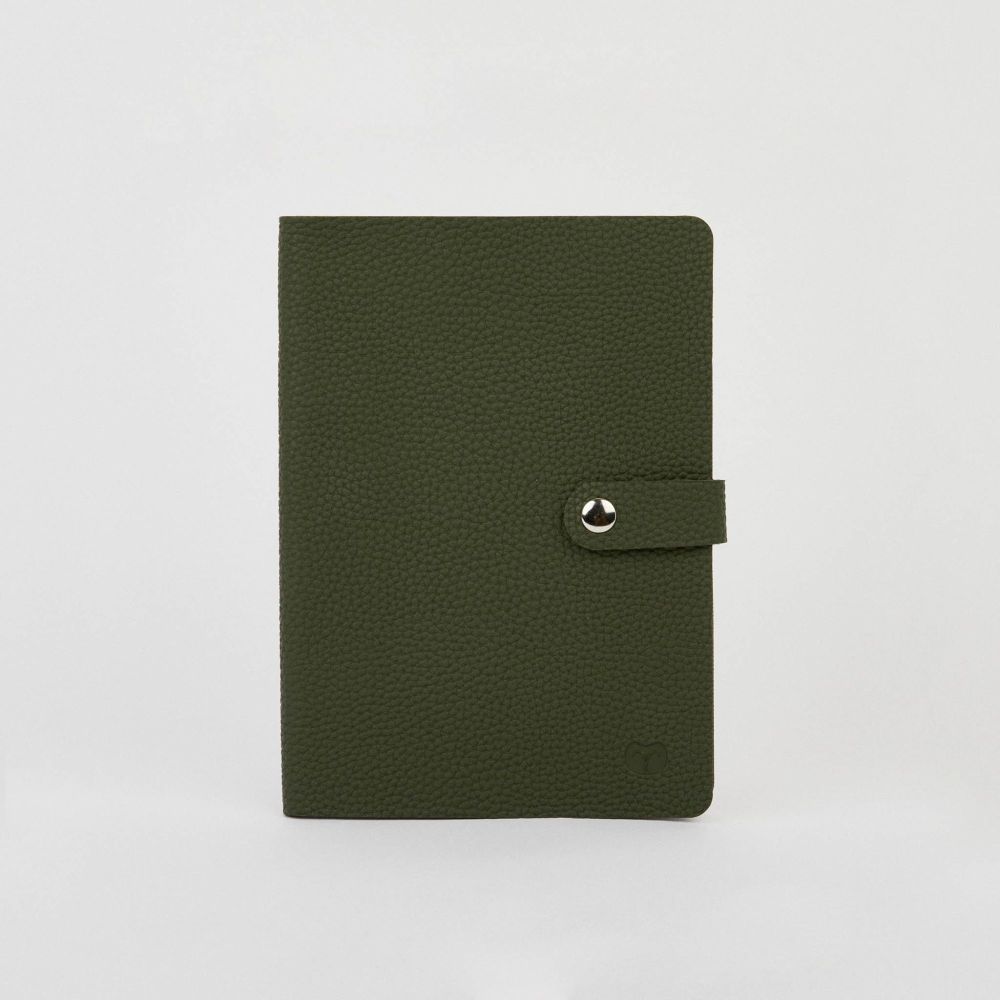 A5 Nicobar Notebook- Olive Green
