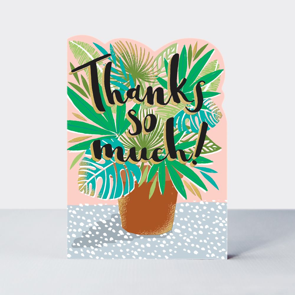 Thankyou Card- Plants