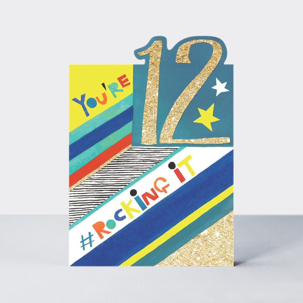 12th Birthday Card