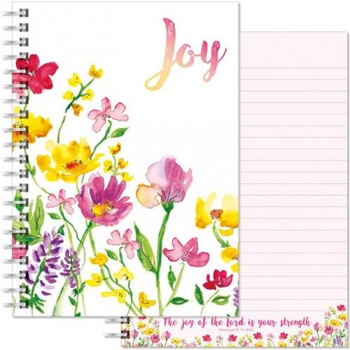 Joy Flowers A5 Notebook