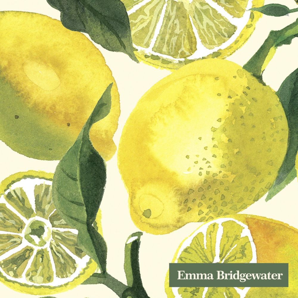 Lemons- Cocktail Napkins- Emma B