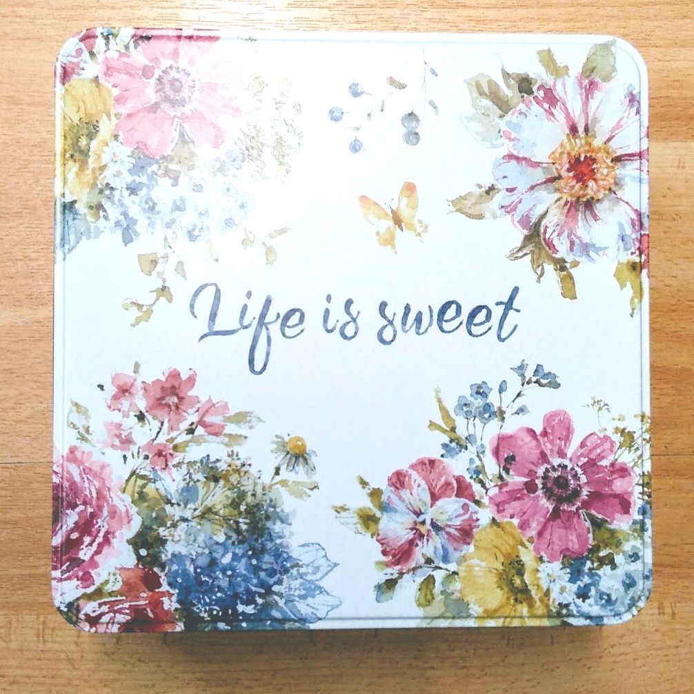Life is Sweet- Square Cake/ Pastries Tin