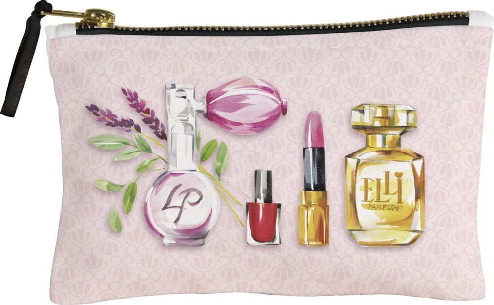 Zip Purse- Make-up and Perfume Pattern