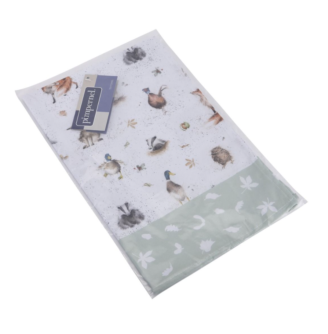 Pimpernel Wrendale Designs Tea Towel- Various Animals