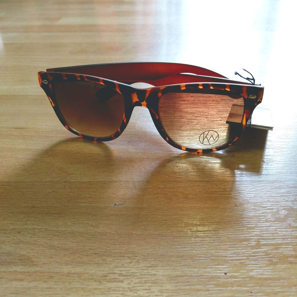 Brown Leopard Print Sunglasses