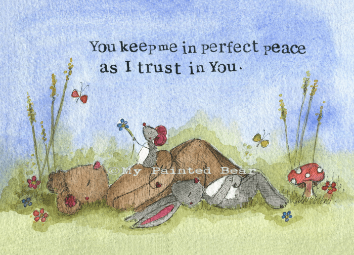 Perfect peace Print