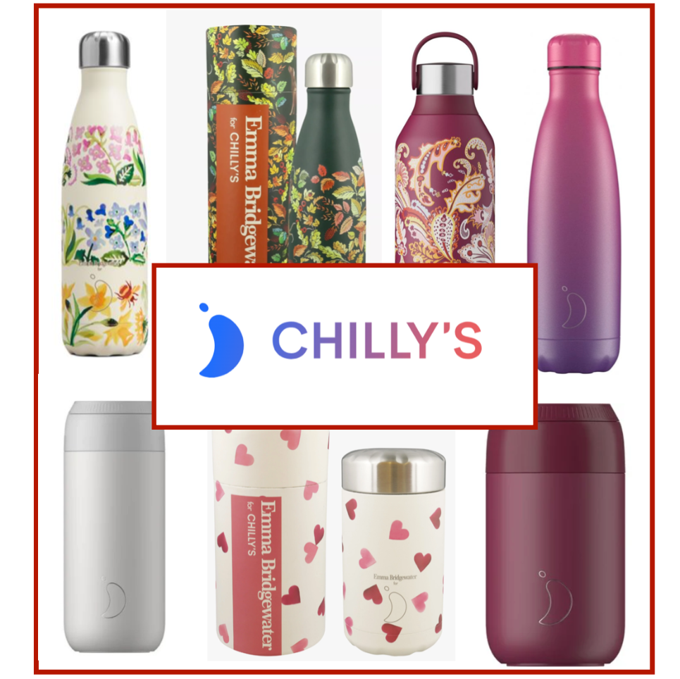 Chilly's- Bottles, Travel Cups & Food Pots