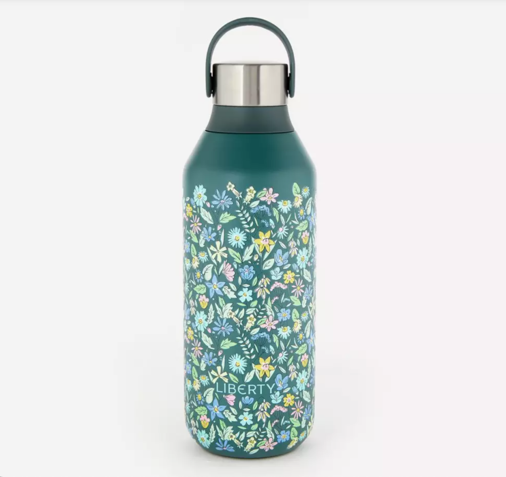 Chilly's Summer Sprigs Series 2 Water Bottle 500ml- Pine Green
