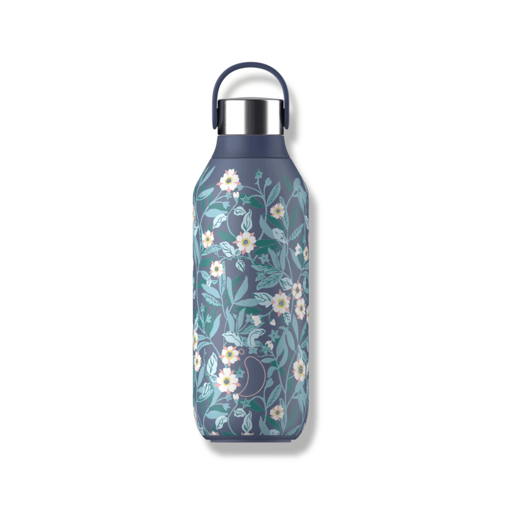 Chilly's Liberty Series 2 Brighton Blossom 500ml Whale Blue