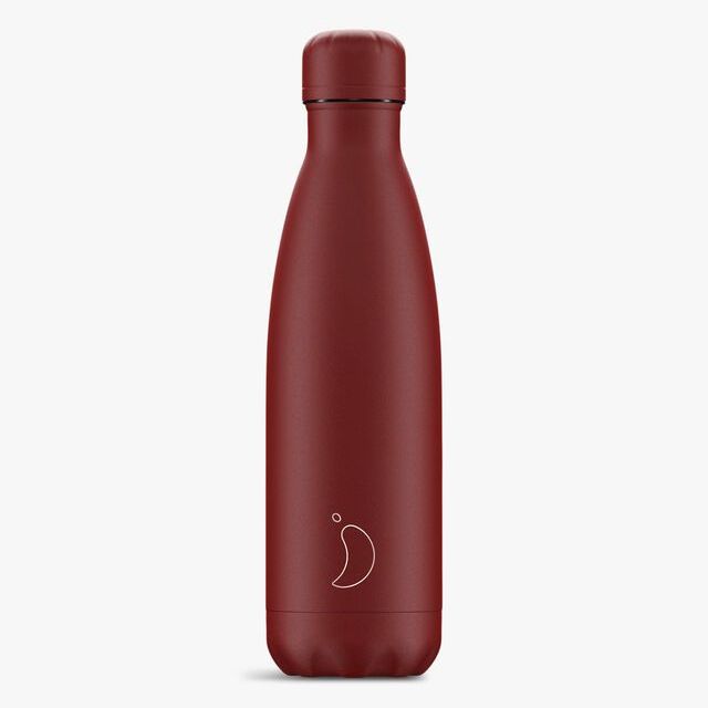 Chilly's 500ml Bottle- Matte All Red