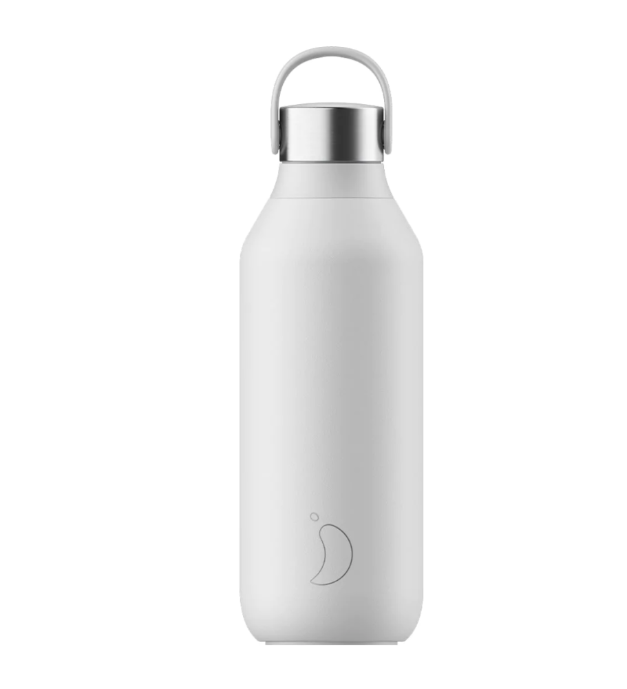 Chilly's Series 2 500ml Bottle- Arctic White