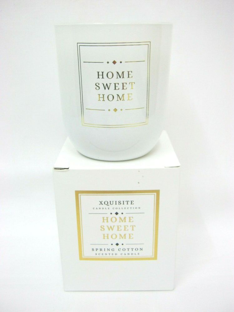 Home Sweet Home Candle- Spring Cotton