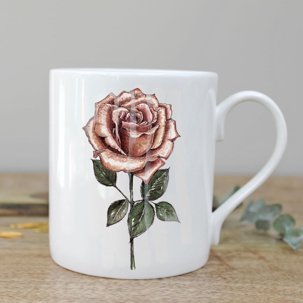 Rose Mug in a Gift Box