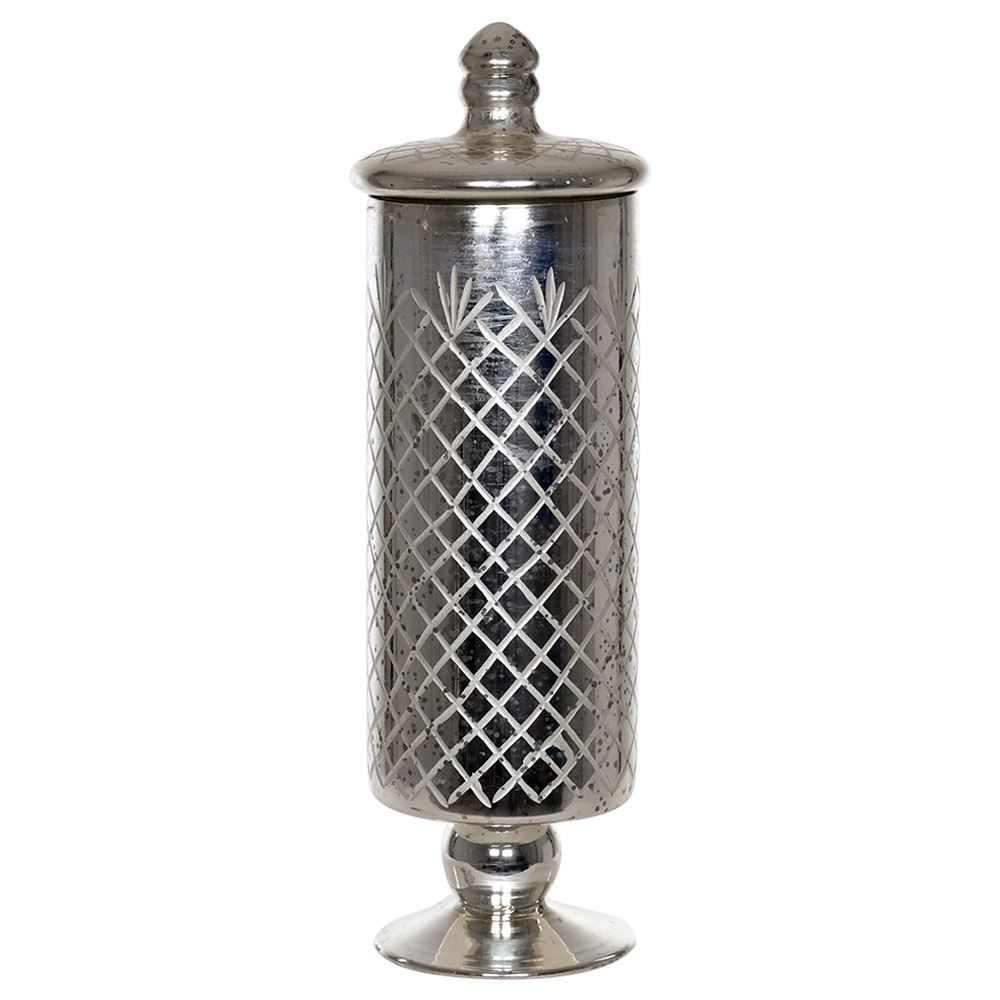 Tall Footed Apothecary Jar (Large)