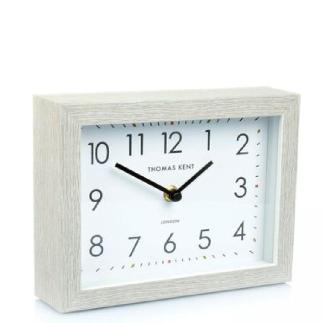 7" Smithfield Silver Birch Mantel Clock
