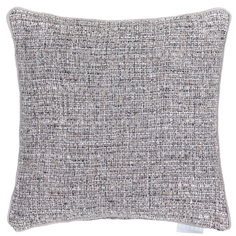 Azora Onyx Cushion (Grey)- 43 x 43cm- Voyage Maison
