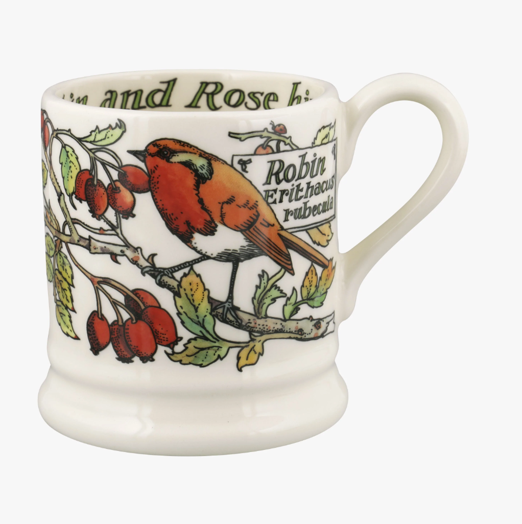 Rosehip & Robin 1/2 Pint Mug